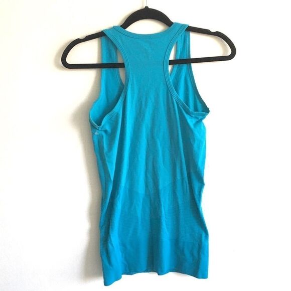 NIKE DRI-FIT Sleeveless Racerback Athletic Tank Top Blue XS - Picture 3 of 4